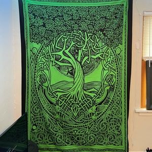Tree wall tapestry